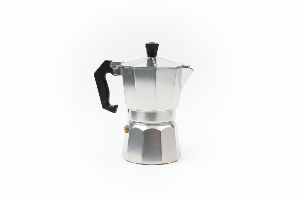 Moka pot right side view